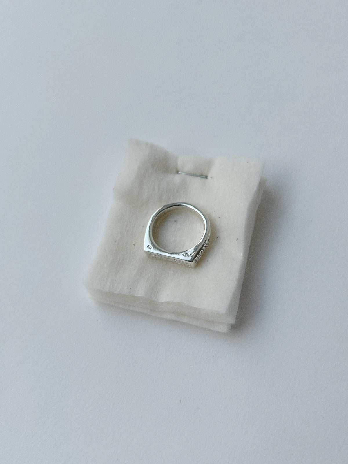 TRUST THE WORK TRUST THE WAIT – RING