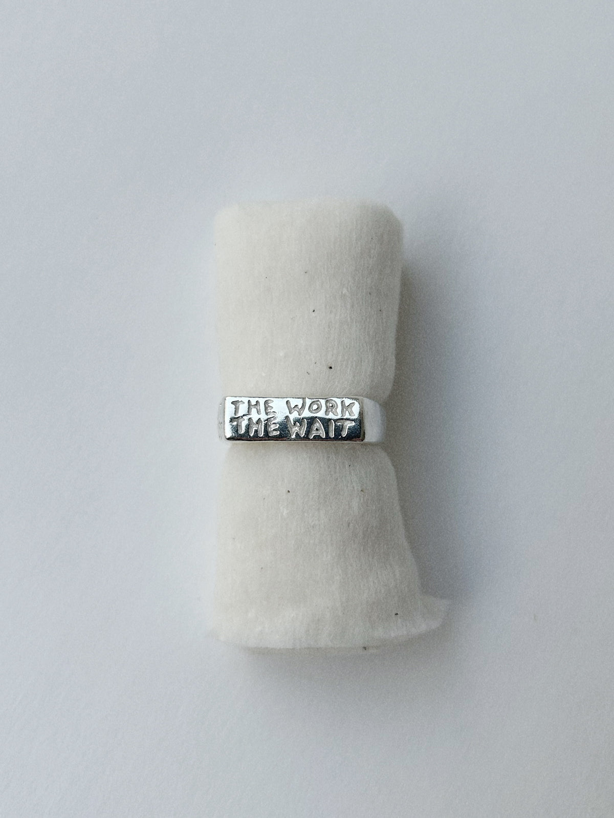 TRUST THE WORK TRUST THE WAIT – RING