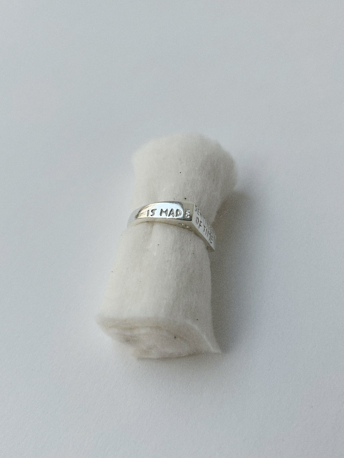 SENTIMENT IS MADE OF TIME – RING