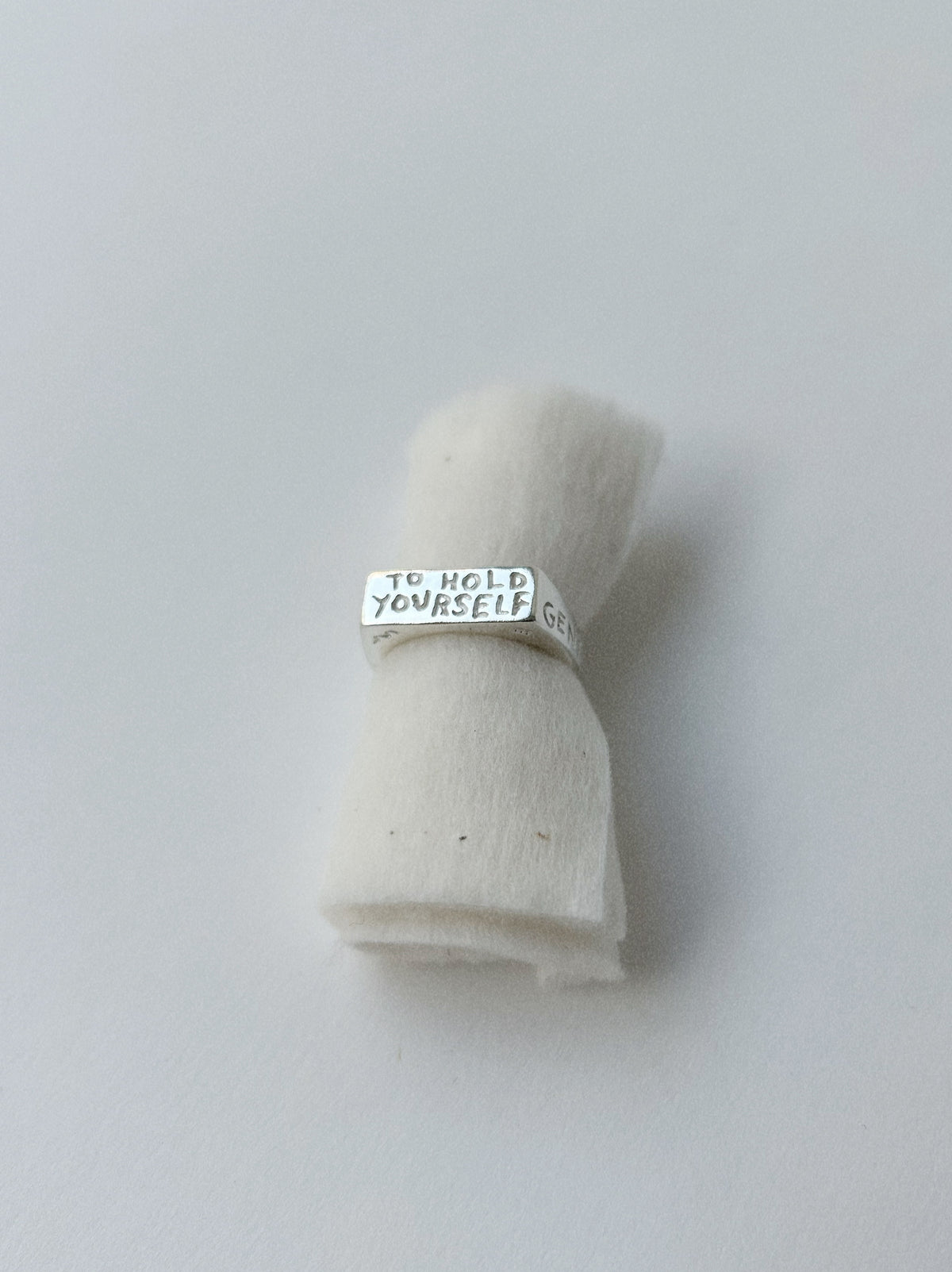 TO HOLD YOURSELF GENTLY – RING