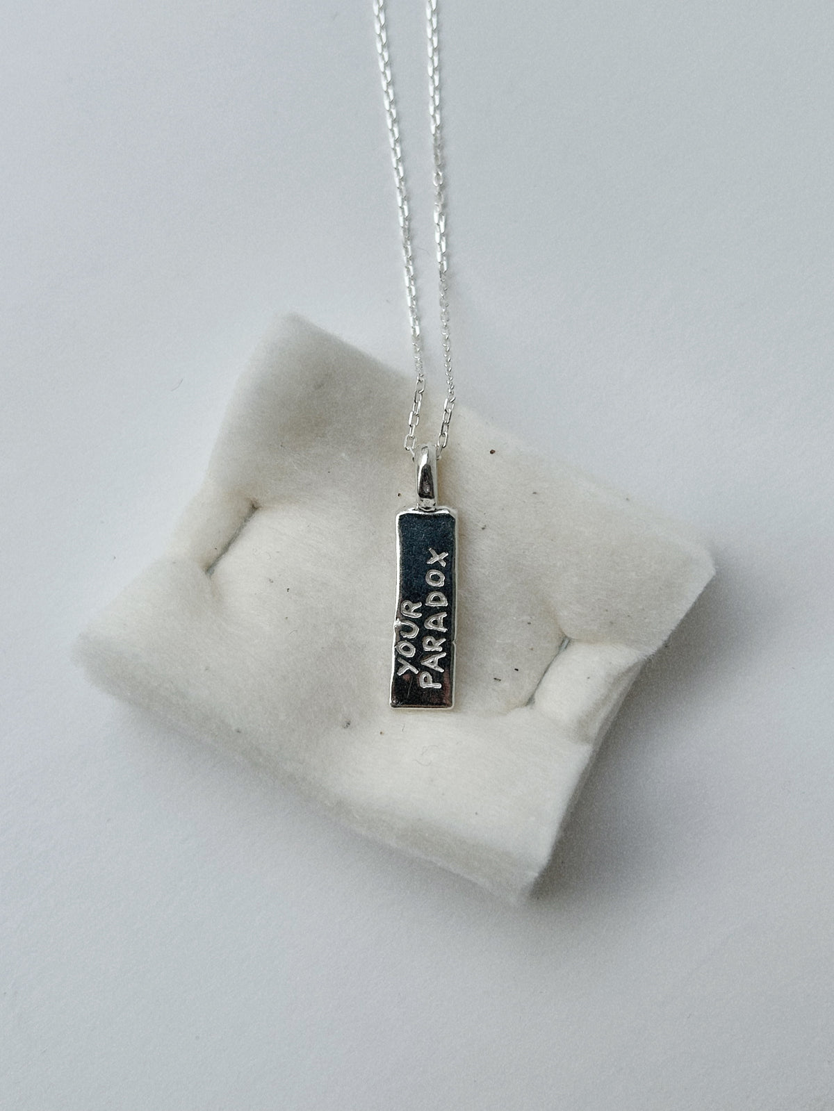 YOUR PARADOX IS MY PARADIGM – PENDANT