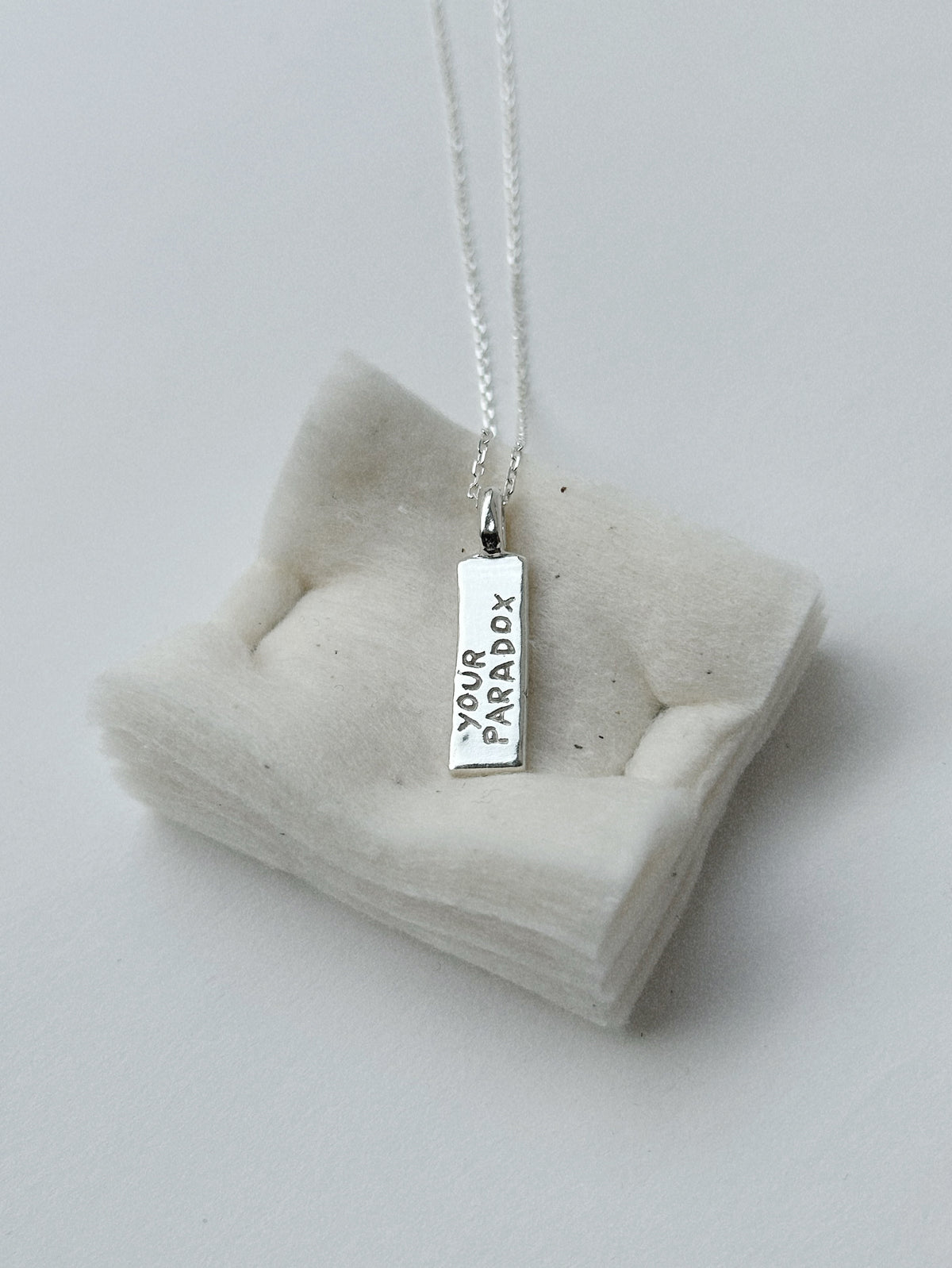 YOUR PARADOX IS MY PARADIGM – PENDANT