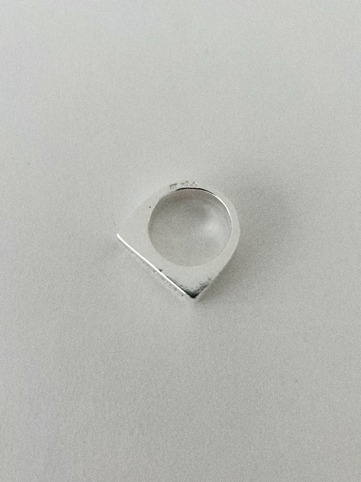 'DEMOCRAT' SIGNET RING (WRITTEN)