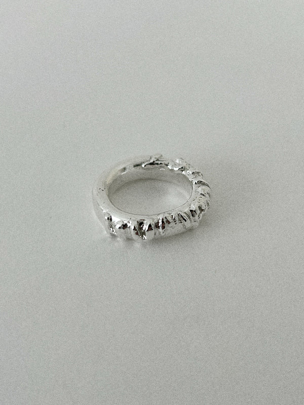 'HUMANIST' ORGANIC RING (MOLTEN)