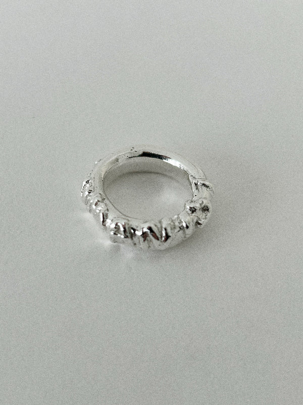 'HUMANIST' ORGANIC RING (MOLTEN)