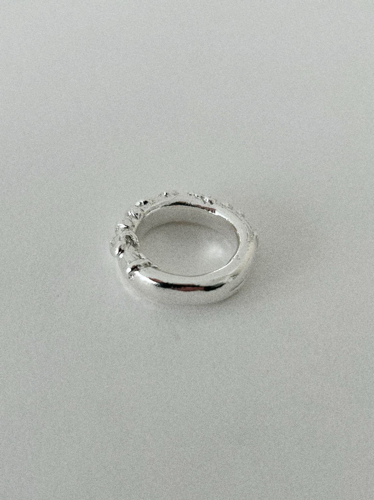 'HUMANIST' ORGANIC RING (MOLTEN)