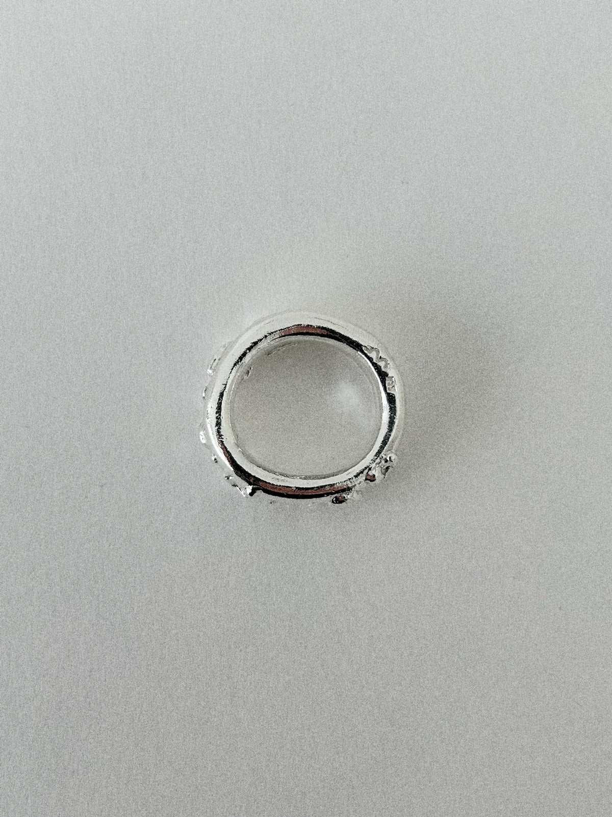 'HUMANIST' ORGANIC RING (MOLTEN)