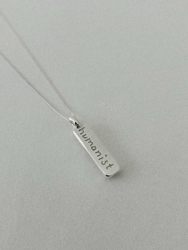 'HUMANIST' PENDANT II (WRITTEN)