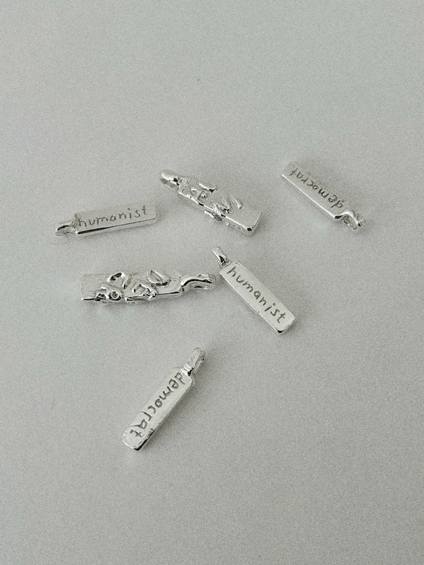 'HUMANIST' PENDANT I (WRITTEN)