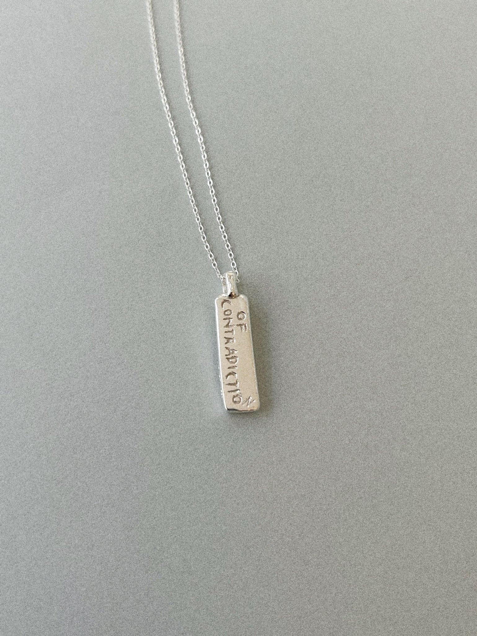 OF CONTRADICTION AND CONSEQUENCE